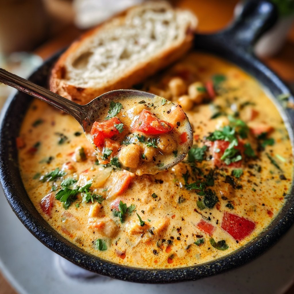 Vegetarisches Kichererbsencurry