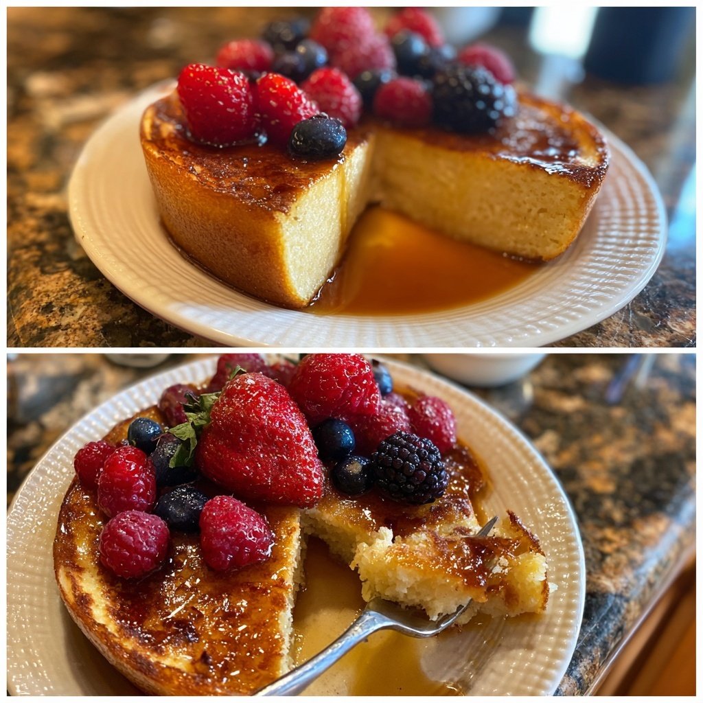 Pfannkuchen mit Hafermehl