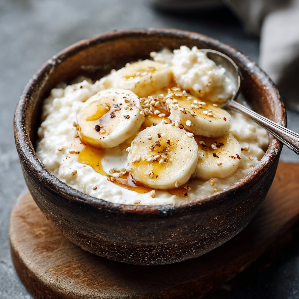 Frühstücksideen mit Banane und Quark