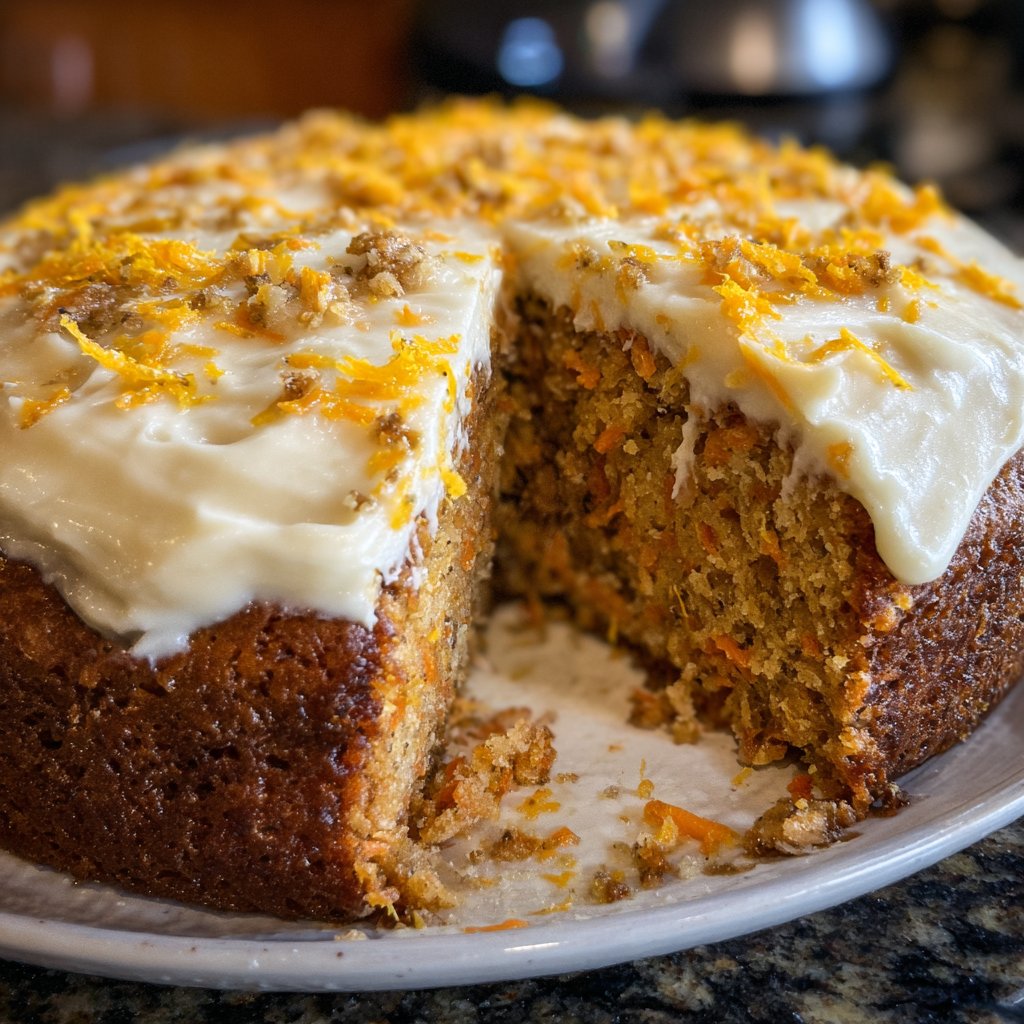Karottenkuchen Mit Orange