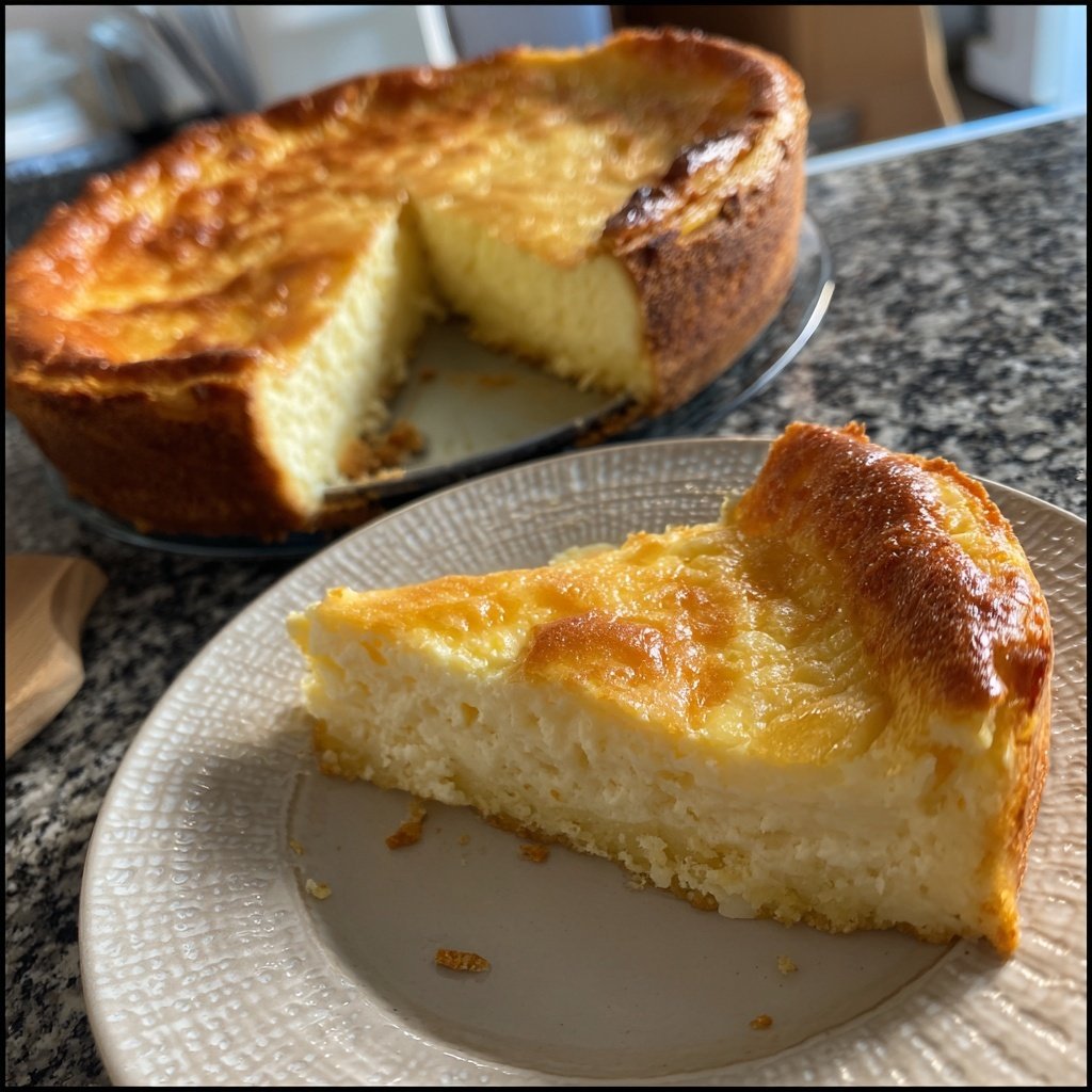Käsekuchen mit Frischkäse