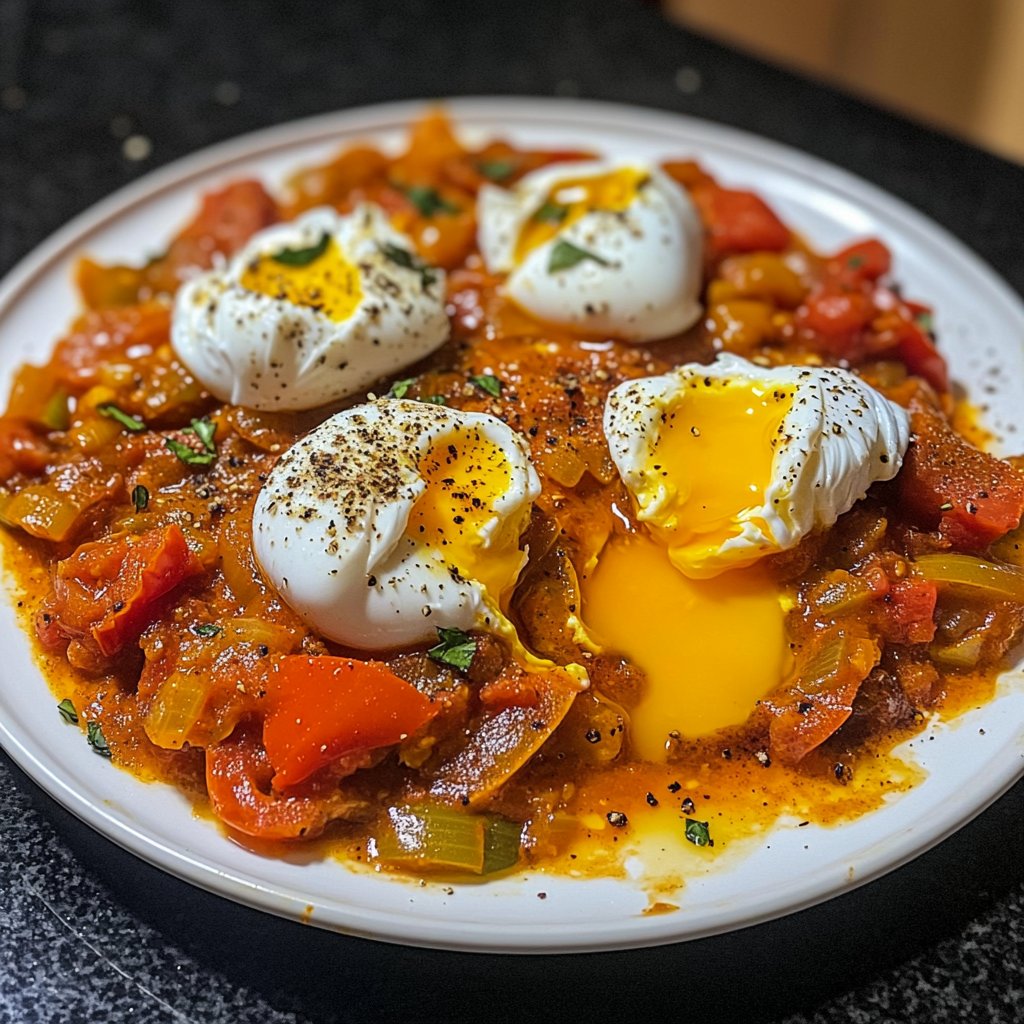 Shakshuka mit Kichererbsen