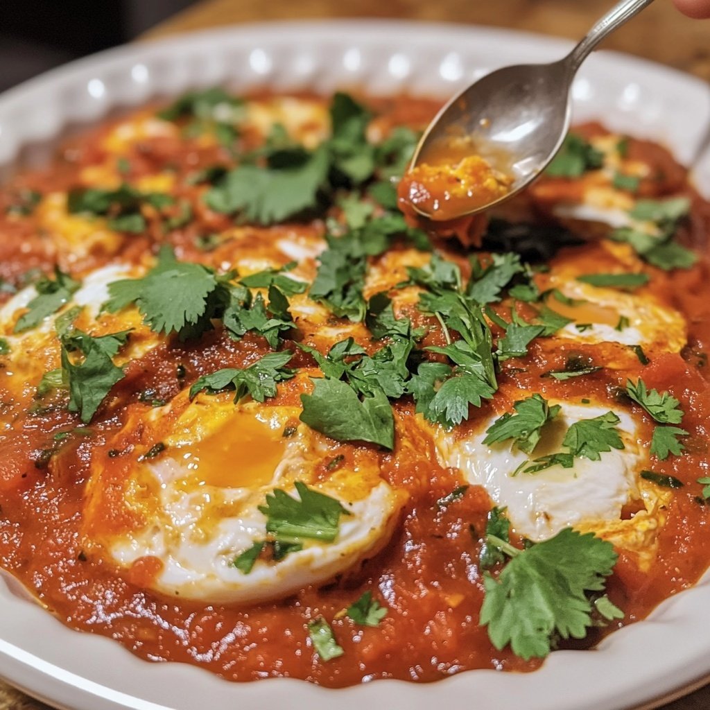 Shakshuka mit Kräutern