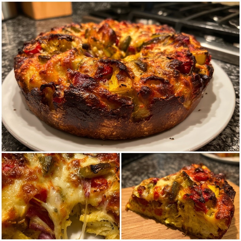 Gemüseauflauf mit Käse